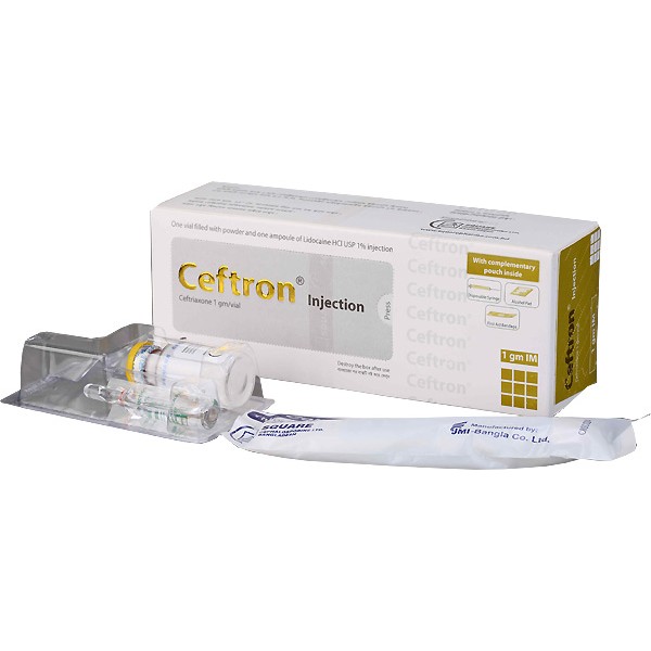 CEFTRON I.M 1gm Inj.